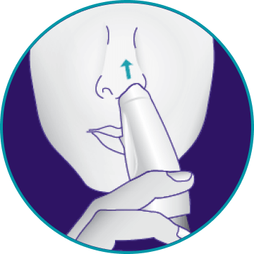 Diagram of aiming XHANCE