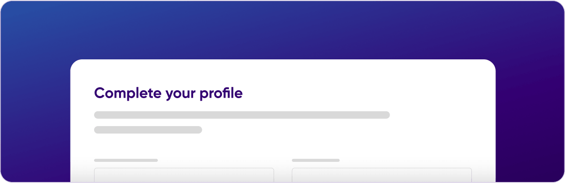 The HealthTap Complete your profile form.