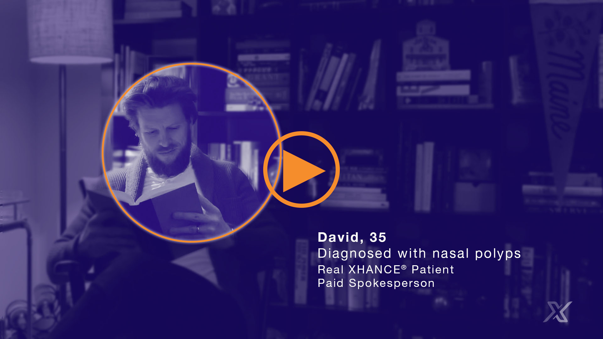 Thumbnail of the David Testimonial video